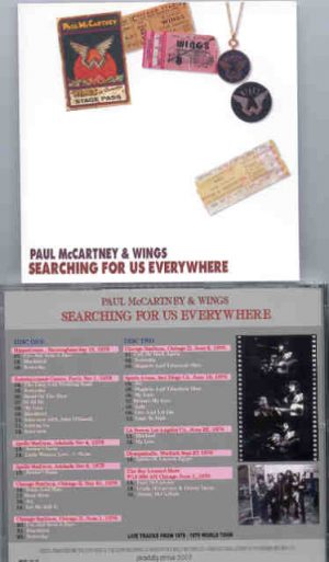 Paul McCartney - Searching For Us Everywhere ( Selections  1975-1976 World Tour ) ( 2 CD SET )( Piccadilly Circus )