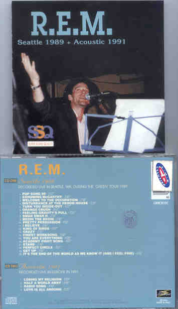 R.E.M. - Seattle 1989 - Acoustic 1991 ( Live Storm ) ( 2 CD!!!!! SET )