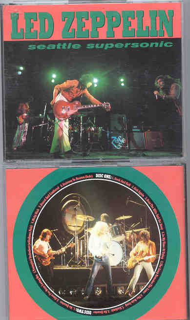 Led Zeppelin - Seattle Supersonic ( 2 CD SET ) ( Seattle Center Coliseum , Seattle , WA , USA ,  March 21st , 1975 )