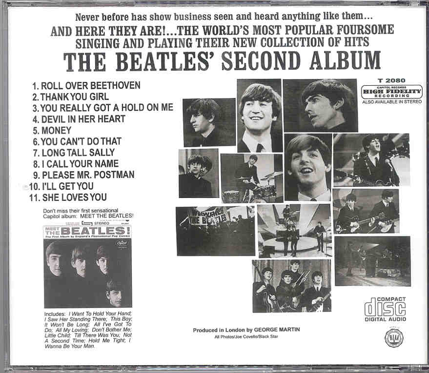 The Beatles - Second Album ( US Capitol Mono )