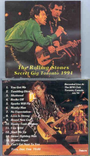 Rolling Stones - Secret Gig In Toronto 1994