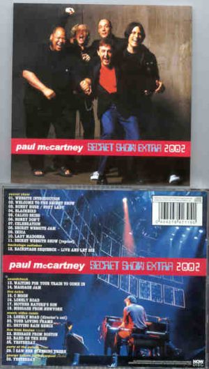 Paul McCartney - Secret Show Extra 2002 ( Now Disc )