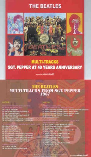 The Beatles - Sgt. Pepper's At 40 Years Anniversary Multi-Tracks ( 2 CD!!!!! SET ) ( Misterclaudel )