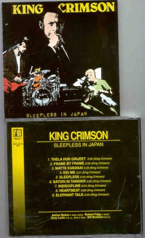 King Crimson - Sleepless In Japan 