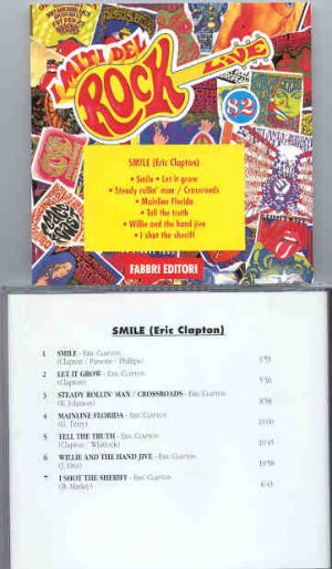 Eric Clapton - Smile ( Fabbri Edittori ) ( New York , Boston & Austin 1974 )