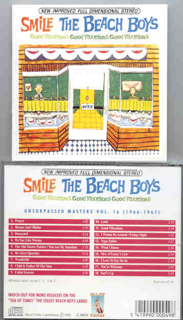 The Beach Boys - SMILE ( Sea Of Tunes ) ( Unsurpassed Masters vol. 16 )