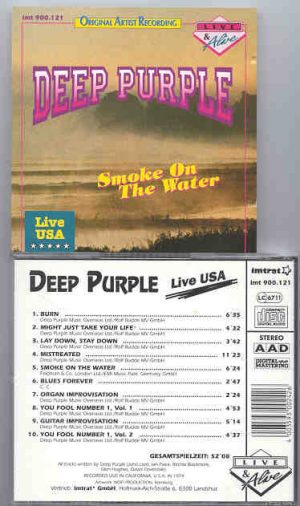 Deep Purple - Smoke On The Water ( Live in USA )