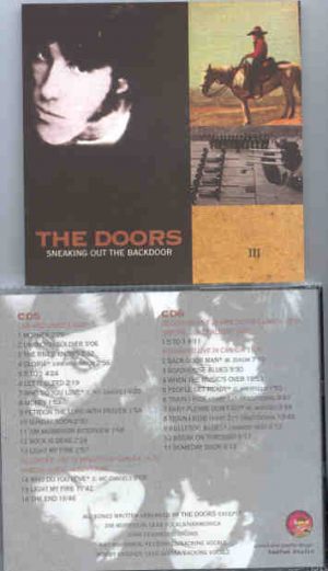 The Doors - Sneaking Out The Back Door Vol 3 ( 2 CD set )