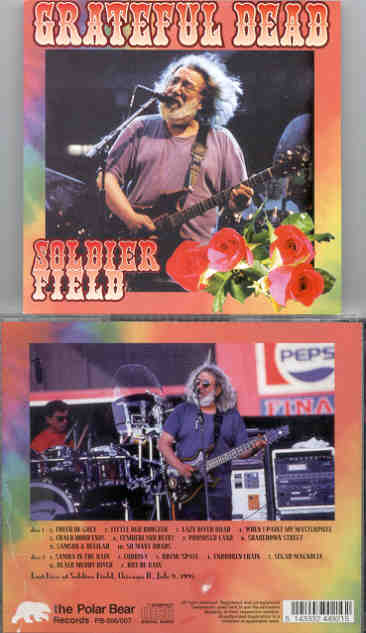 Grateful Dead - Soldier Field ( 2 CD set ) ( Live at Soldier Field , Chicago , IL , USA , July 9th , 1995 )