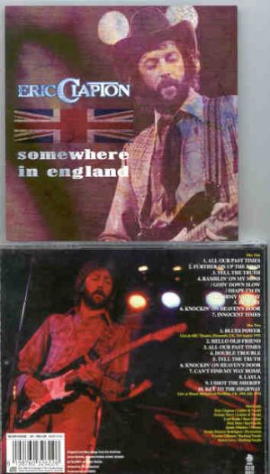 Eric Clapton - Somewhere In England ( Hemes Hempstead Pavilion , UK , July 29th , 1976 ) ( 2 CD set )
