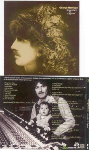 George Harrison - Somewhere In England Original Rejected Version ( Strange Apple ) 