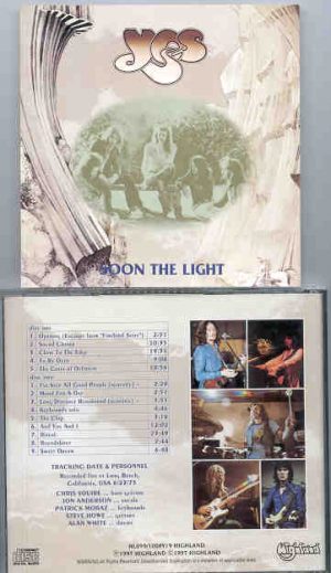 Yes - Soon The Light ( Highland ) ( 2 CD!!!!! SET ) ( Live in Long Beach , CA , USA , June 23rd , 1975 )