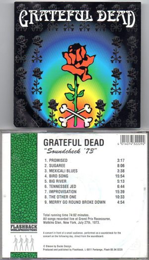 Grateful Dead - Soundcheck '73  ( Flashback ) ( Grand Prix Racecourse , Watkins Glen , New York , July 27th , 1973 )