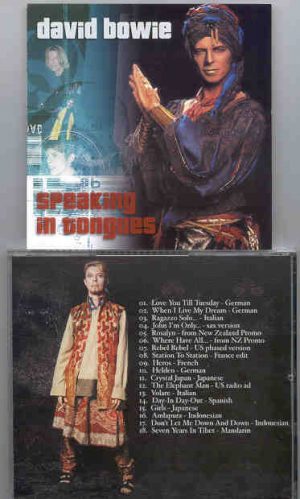 David Bowie - Speaking In Tongues ( Rare tracks in different languages )