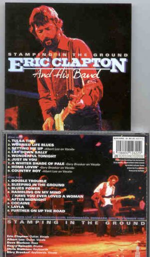 Eric Clapton - Stamping In The Ground ( Copenhagen , Denmark , Sep 20th , 1980 ) ( 2 CD set )