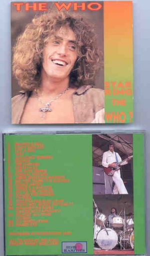 The Who - Starring The Who ? ( Silver Rarities ) ( Recorded Live In Woodstock , 1969 )