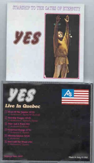 Yes - Starship To The Gates Of Eternity ( Recorded Live in Quebec , Canada )