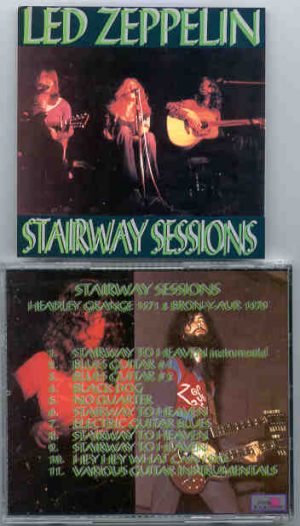 Led Zeppelin - Stairway Sessions ( Silver Rarities ) ( Headley Grange , 1971 & Bron-Y-Aur 1970 )
