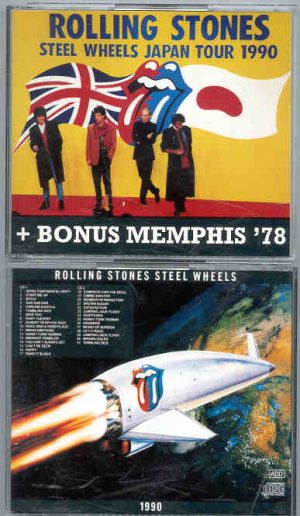 Rolling Stones - Steel Wheels Japan Tour 1990 ( 2 CD!!!!! set )