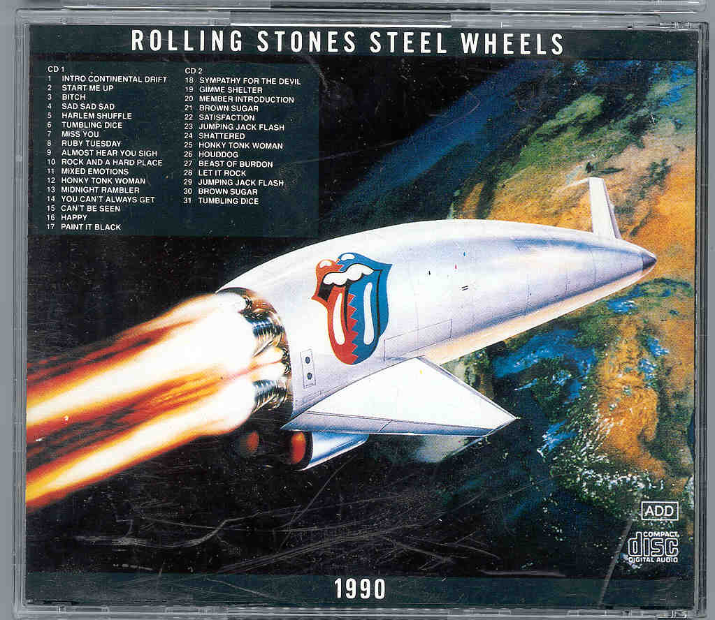 Rolling Stones - Steel Wheels Japan Tour 1990 ( 2 CD!!!!! set )
