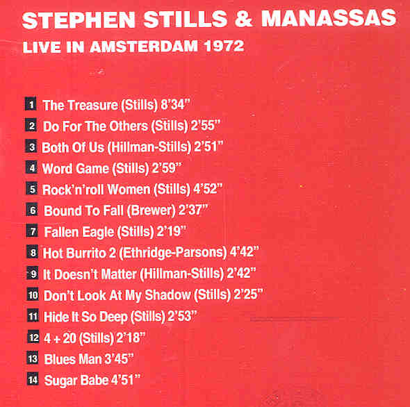 Neil Young / CSNY - Live In Amsterdam 1972 ( Stephen Stills & Manassas )