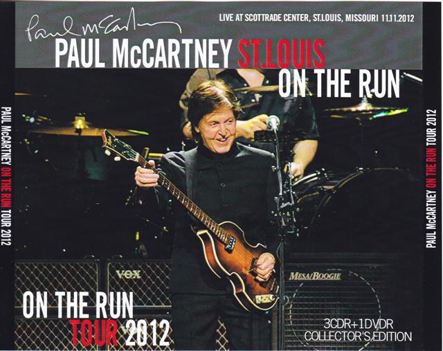 Paul McCartney - St Louis On The Run ( 3CD + 1 DVD ) ( Live At Scottrade Center, St. Louis, Missouri, Nov 11th , 2011 )