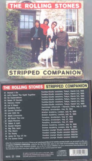 Rolling Stones - Stripped Companion ( Unreleased Sessions for Voodoo Lounge and Stripped )