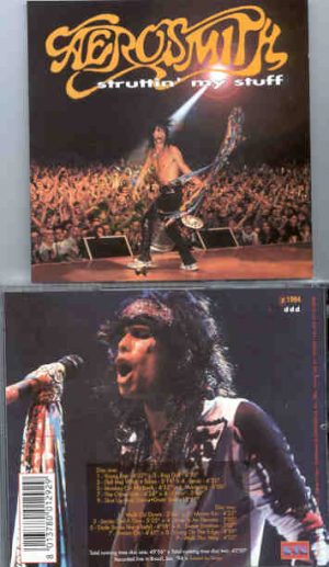 Aerosmith - Struttin' My Stuff ( 2 CD SET )( KTS ) ( Live In Brazil 1994 )