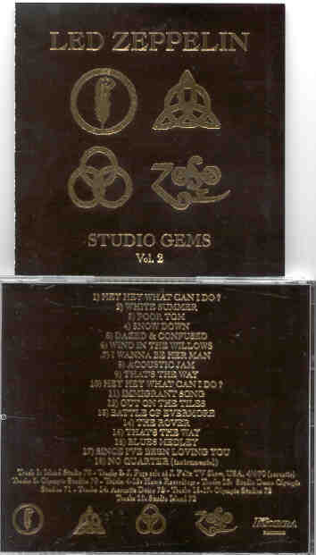 Led Zeppelin - Studio Gems Vol. 2 ( Studio Sessions at Headley Grange Studios )