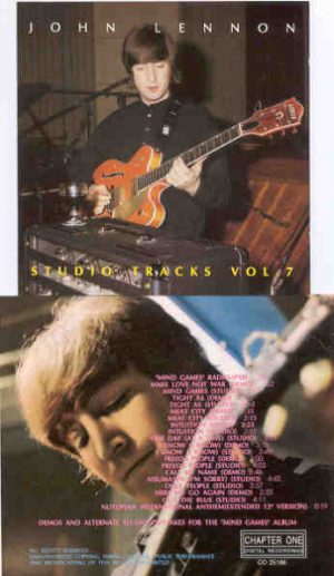 John Lennon - Studio Tracks Vol. 7 ( Chapter One Records )