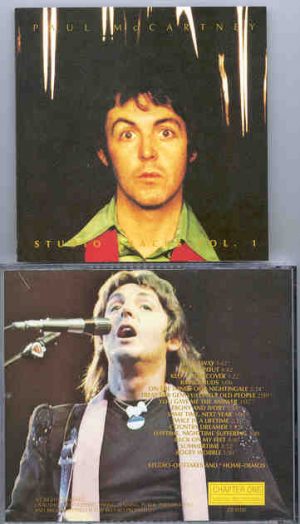 Paul McCartney - Studio Tracks Vol. 1 ( Chapter One Recs )