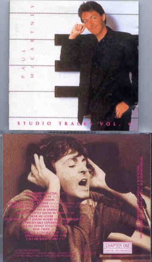 Paul McCartney - Studio Tracks Vol. 4  ( Chapter One Recs )