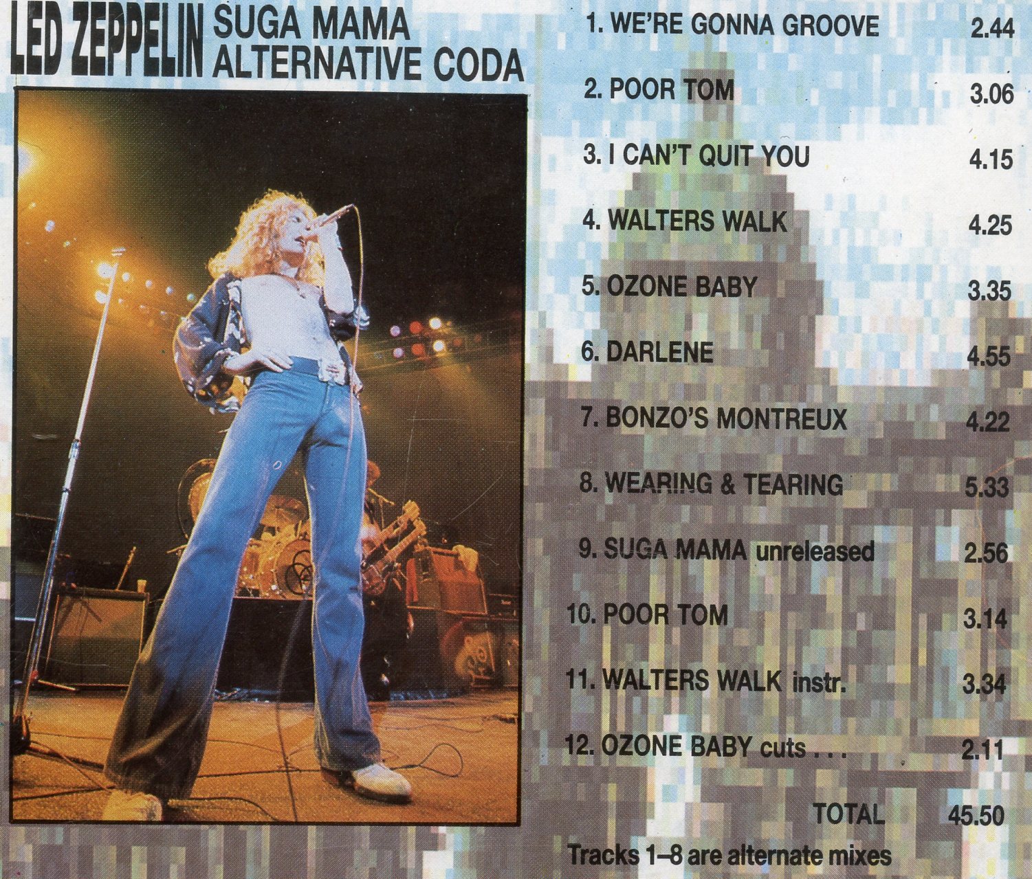 Led Zeppelin - Suga Mama Alternative Coda ( Alternate takes from the Coda Sessions )