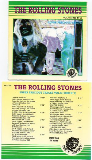 Rolling Stones - Super Precious Vol. 6 ( 1969 ) ( Black Panther )