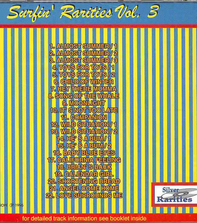 The Beach Boys - Surfin' Rarities Vol. 3 ( Silver Rarities )