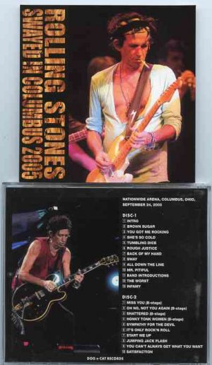 Rolling Stones - Swayed In Columbus 2005 ( 2 CD!!!!! ) ( Nationwide Arena , Columbus , Ohio , September 24th , 2005 )