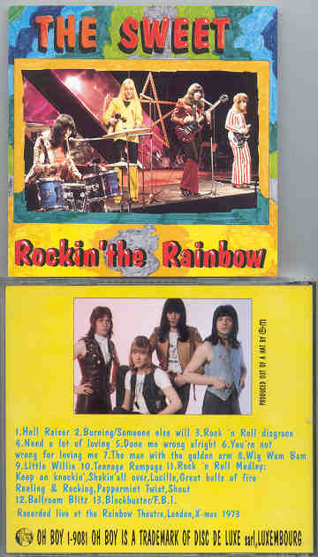 The Sweet - Rockin' The Rainbow ( Oh Boy )(Live In London , UK , X-mas 1973 )