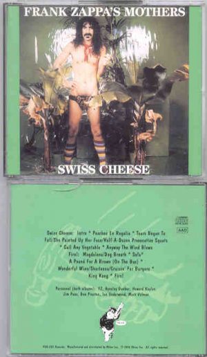Frank Zappa - Swiss Cheese , Fire  ( 2 CD SET ) ( Casino, Montreaux, Switzerland - December 4, 1971