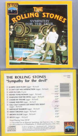Rolling Stones - Sympathy For The Devil ( On Stage Recs )