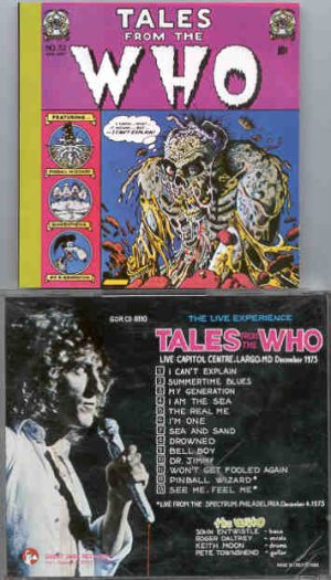 The Who - Tales From The Who  ( Great Dane ) ( Capitol Centre , Largo , December 1973 )