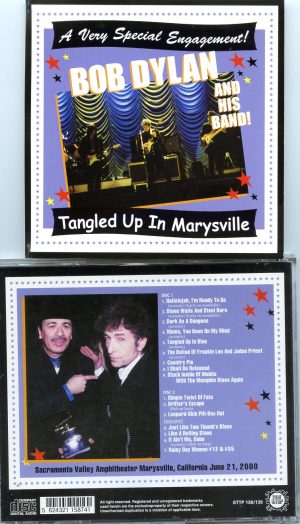 Bob Dylan - Tangled Up In Marysville ( 2 CD ) ( Sacramento Valley Amphitheater Marysville , California , June 21st , 2000 )