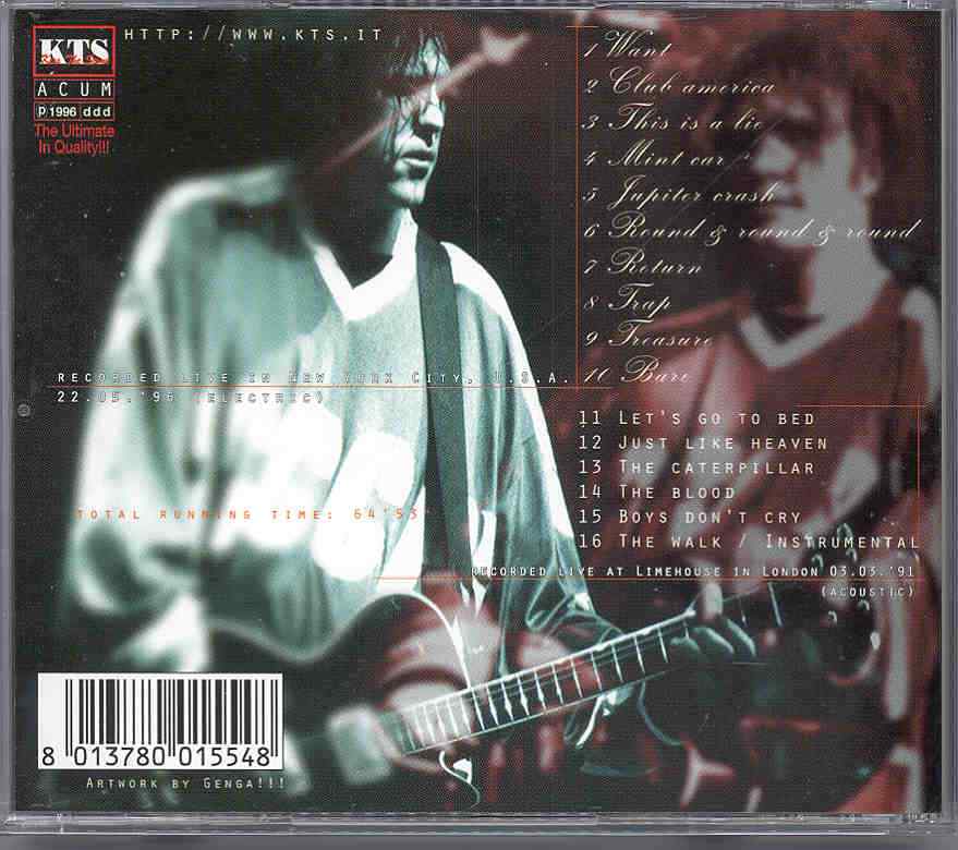 The Cure - Teardrops And Temptations ( KTS )