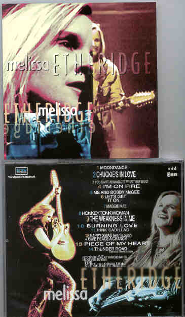 Melissa Etheridge - Ten Years Of Covers ( KTS ) ( Live in Various Locations )