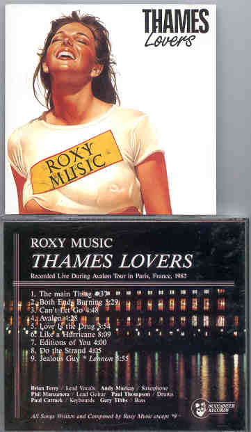 Brian Ferry & Roxy Music - Thames Lovers ( Paris , France , 1982 )