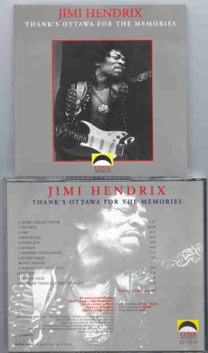 Jimi Hendrix - Thanks Ottawa For The Memories ( Luna Recs. )
