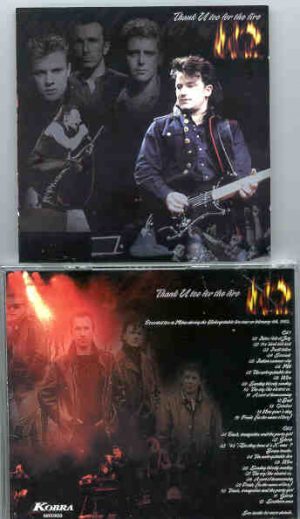 U2 - Thank U For The Fire ( 2 CD!!!!! set ) ( Milan , Italy , February 4th , 1985 )