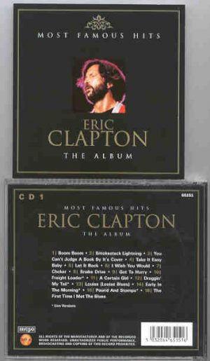 Eric Clapton - The Album ( Live & Studio ) Vol. 1