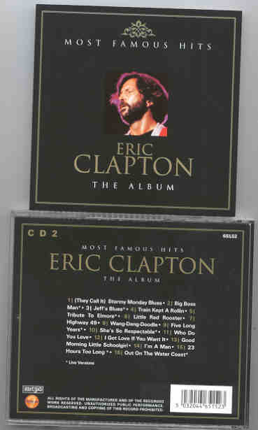 Eric Clapton - The Album ( Live & Studio ) Vol. 2