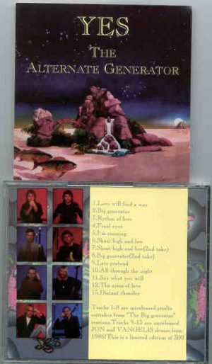 Yes - The Alternate Generator ( Unreleased Studio Sessions Outtakes + Unreleased 1986 Jon & Vangelis Demos)