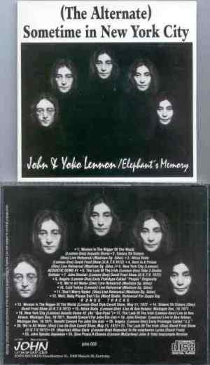 John Lennon - The Alternate Sometime In New York City ( w/ Elephants Memory Band )